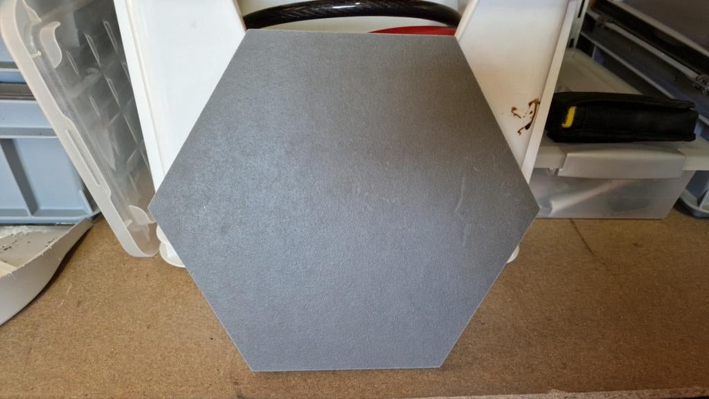 Hexagon wandtegels antraciet, Ophalen, Nieuw, Minder dan 20 cm, Minder dan 20 cm