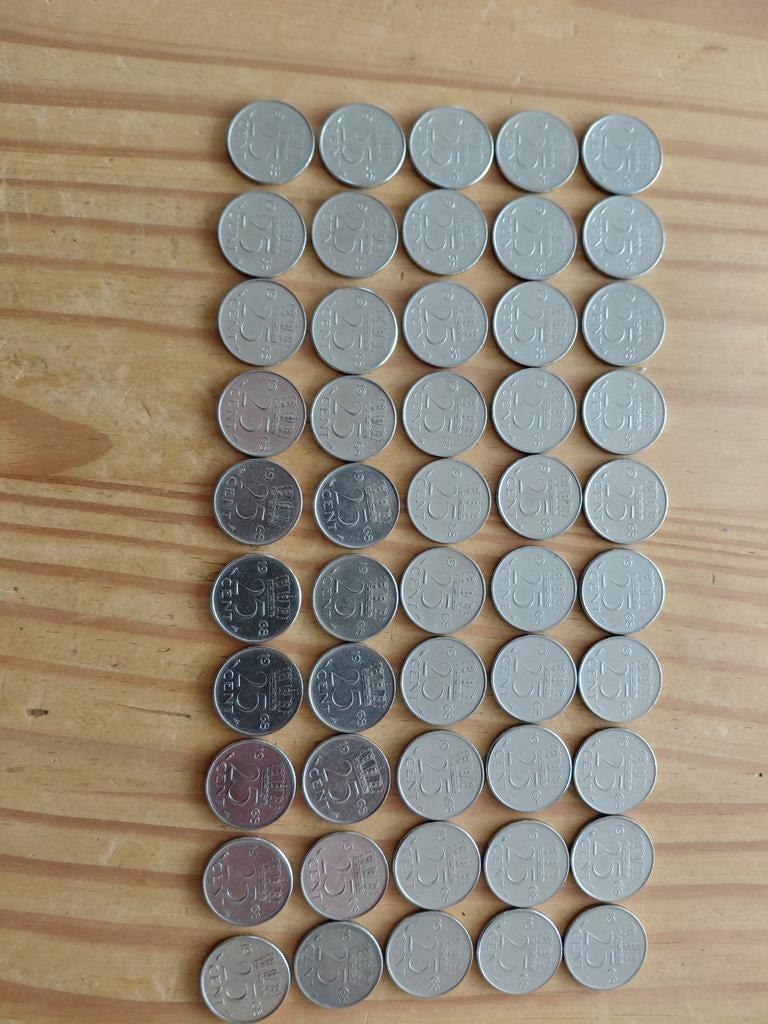 50  kwartjes juliana   1968, Ophalen of Verzenden