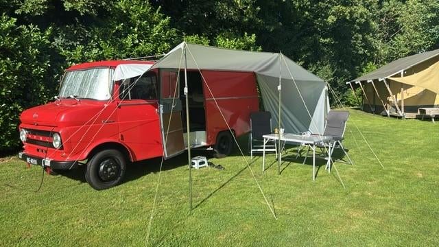 Opel Blitz camper, Auto's, Oldtimers, 2500 cc, Achterwielaandrijving, Overige carrosserieën, Overige bekleding