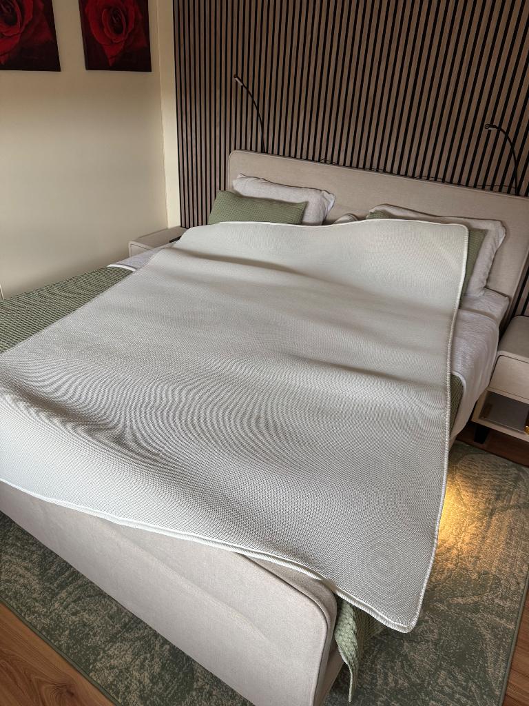 Optidee topper Ari-top 160-200, Wit, Overige typen, Tweepersoons, Ophalen of Verzenden