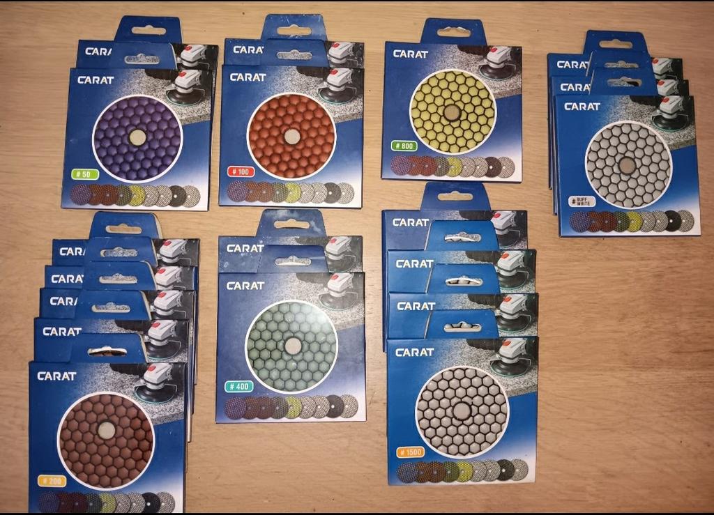 Carat diverse diamantpolijstpads, Ophalen of Verzenden, Nieuw, Minder dan 700 watt, Overige typen