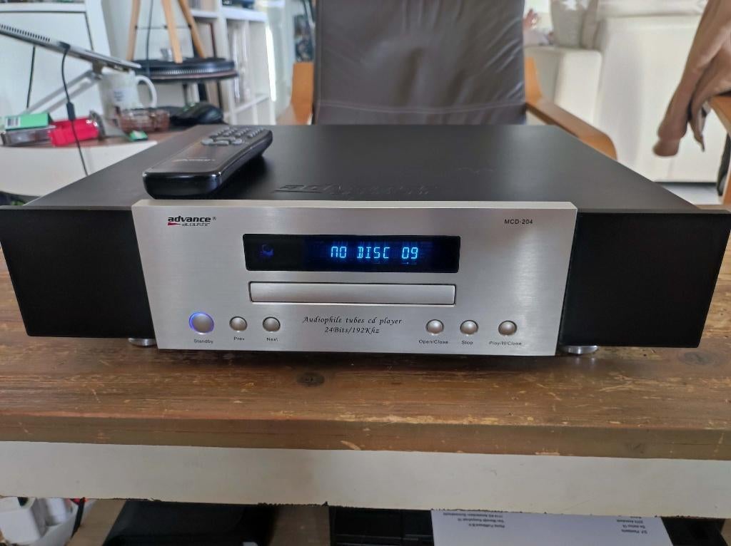 Advance acoustic MCD 204 audiophile tube cd player, Audio, Tv en Foto, Cd-spelers, Ophalen of Verzenden, Zo goed als nieuw, Overige merken