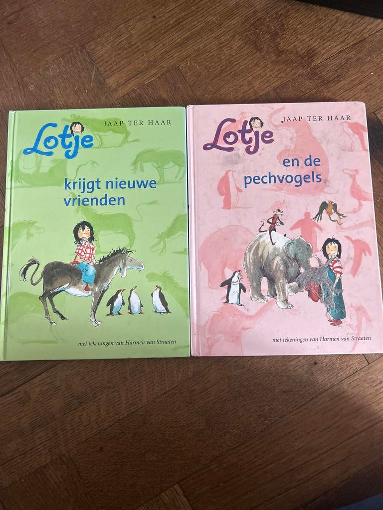 Lotje boeken: Krijgt nieuwe vrienden & En de pechvogels, Ophalen of Verzenden, Zo goed als nieuw, Fictie algemeen