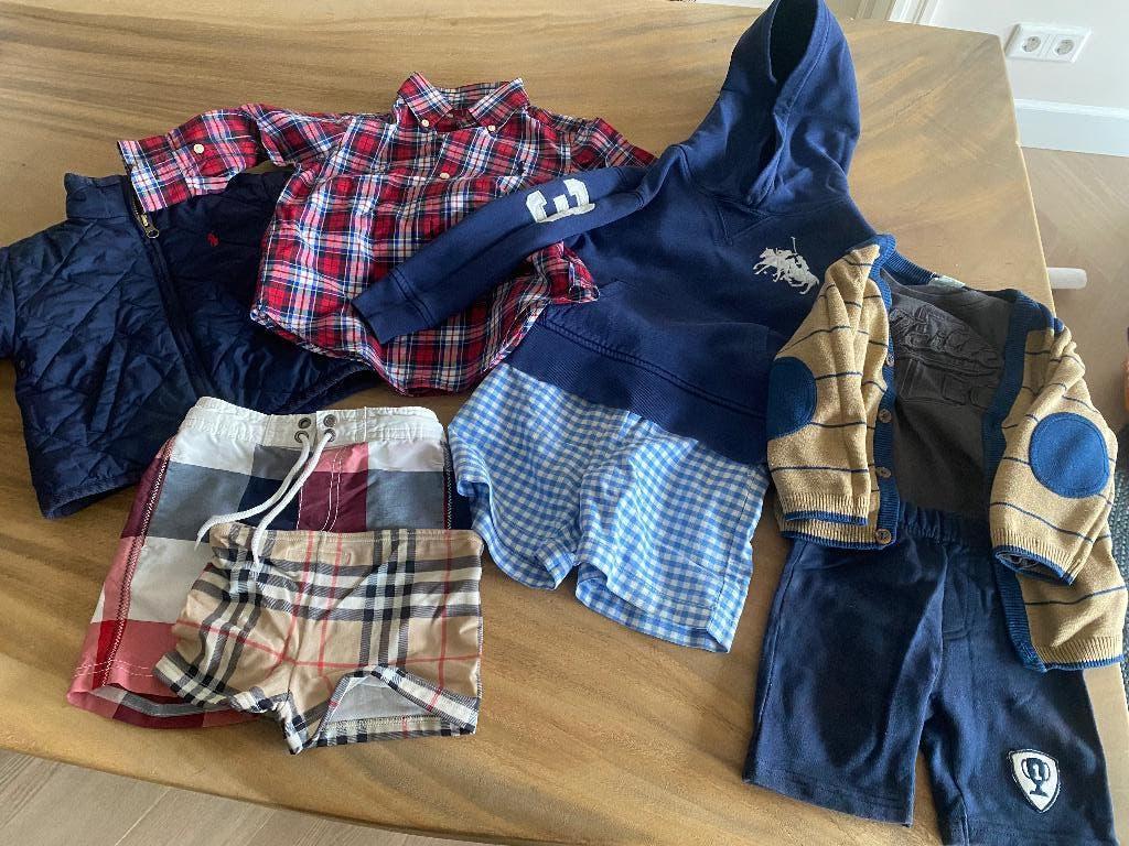 Set 9x kleding jongens 1 en 2 jaar, Kinderen en Baby's, Ophalen of Verzenden, Zo goed als nieuw