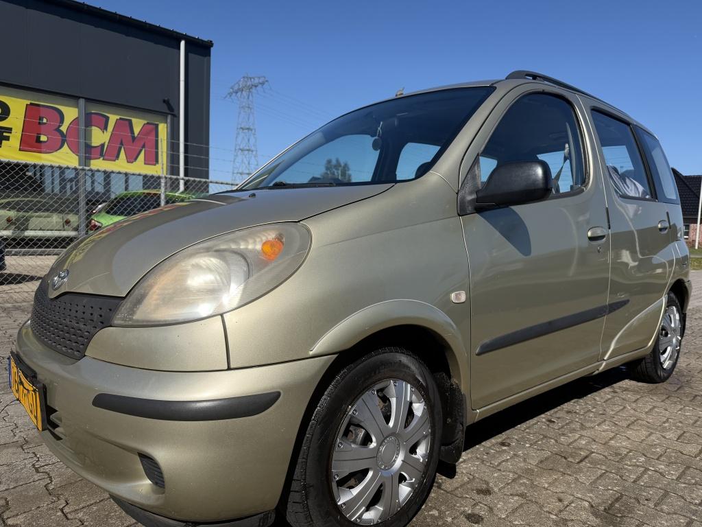 Toyota Yaris Verso 1.3-16V VVT-i Sol (bj 2000), 1299 cc, 86 pk, 4 cilinders, 400 kg