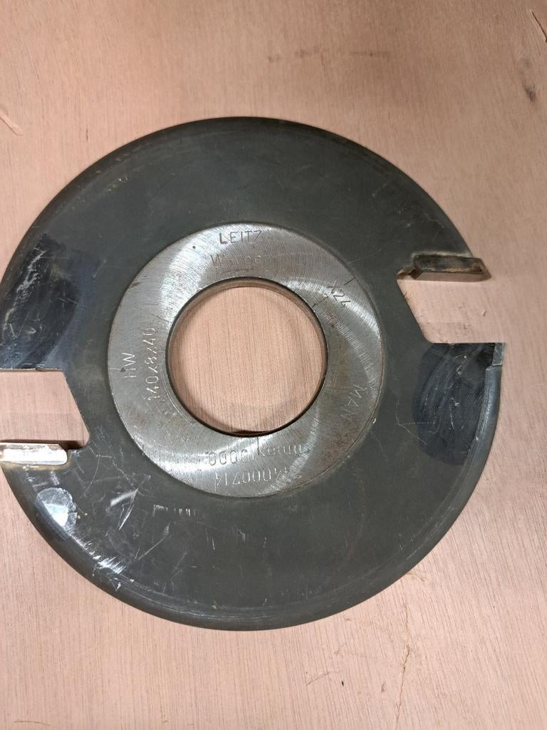 Leitz Radius Groeffrees - Asgat 40mm voor Greeplijsten, Leitz, Gebruikt, Overige soorten, Ophalen of Verzenden