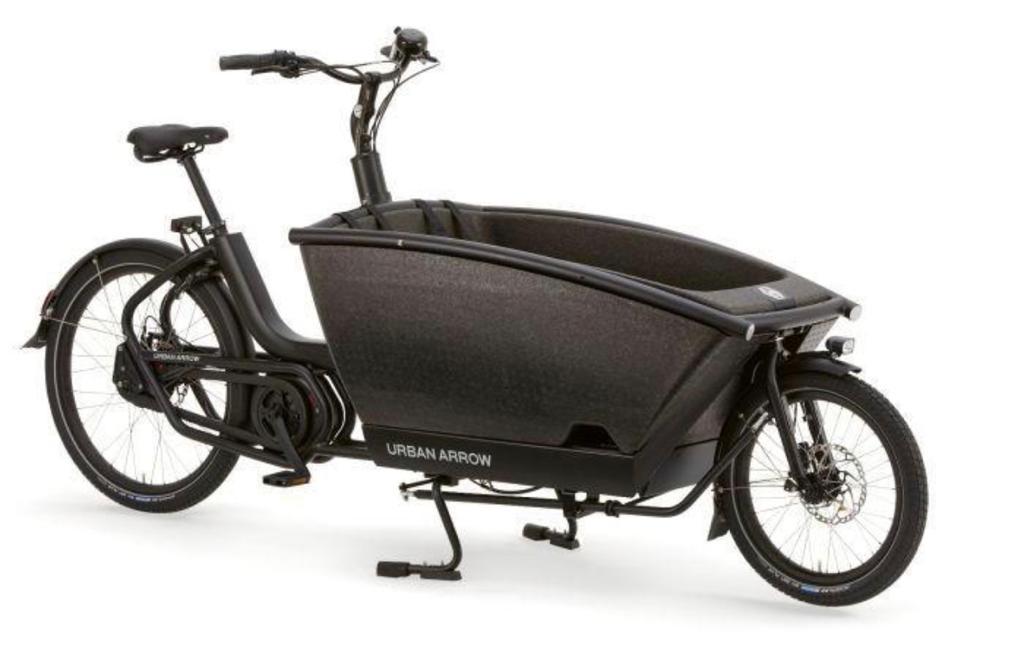 Urban Arrow Active Line+ Family bakfiets in nieuwstaat vanaf, Niet ingevuld, 3 kinderen, Huif, Niet ingevuld