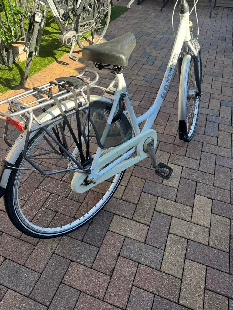 Gazelle meisjesfiets lage instap, Gebruikt, Gazelle, Zaltbommel, Versnellingen