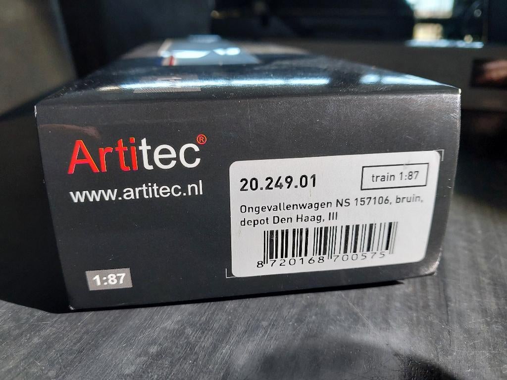 Artitec 20.249.01 Ongevallenwagen NS Depot Den Haag, Overige merken, Gelijkstroom, Analoog, Ophalen of Verzenden