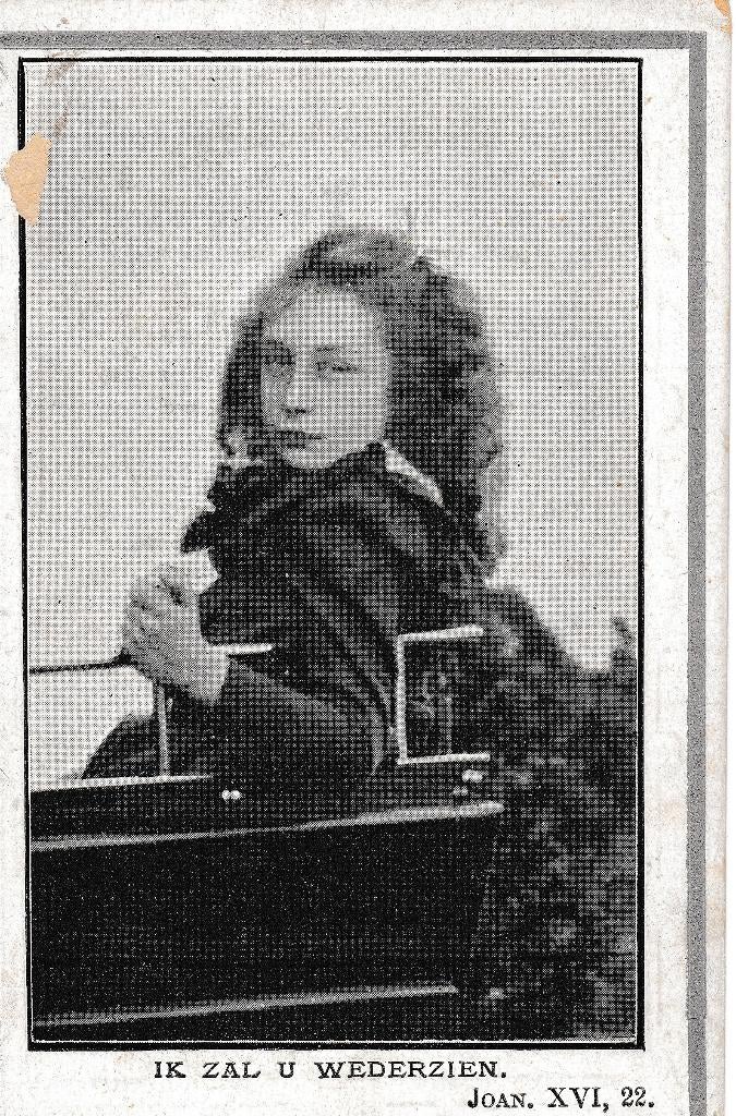 Marietje Kessels Tilburg, Verzenden, Bidprentje