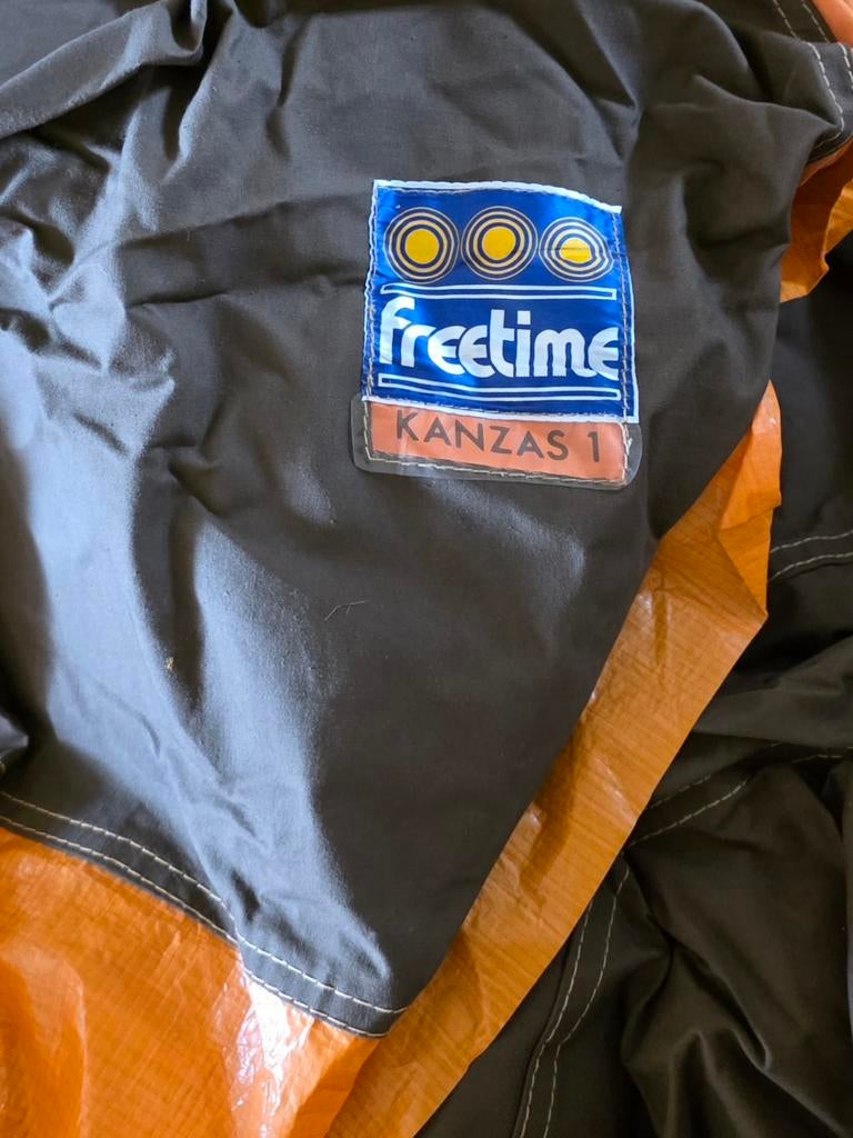  Freetime Kanzas 1 – 3-persoons Canvas Noktent  + Luif, Ophalen