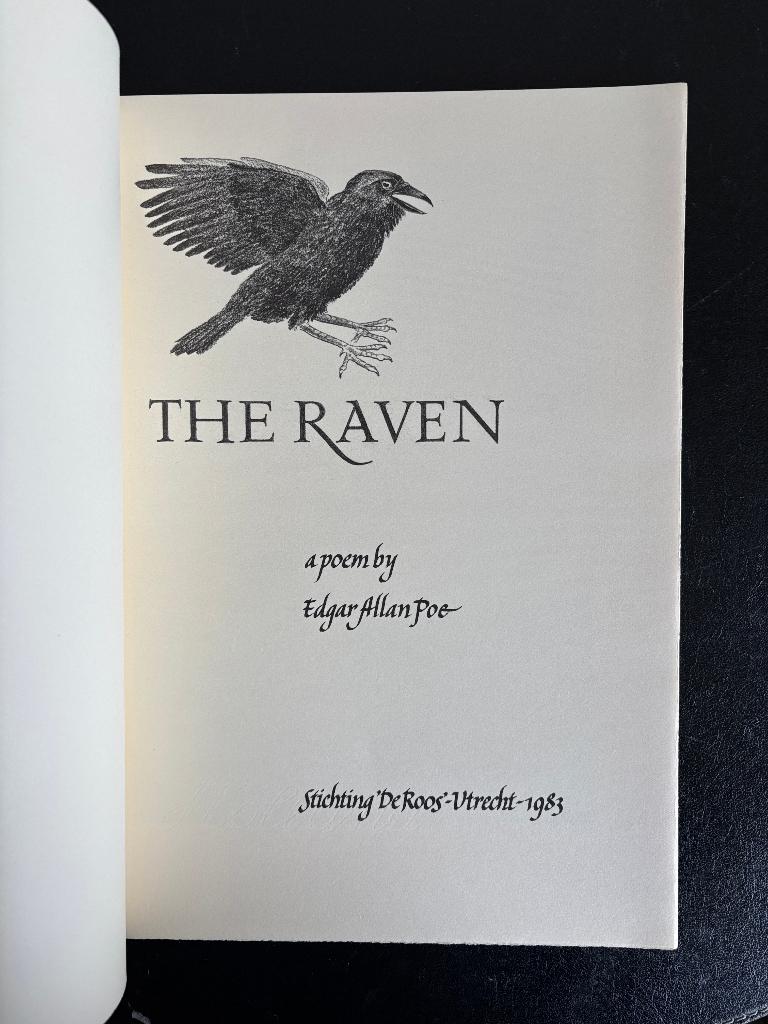 Edgar Allan Poe - The Raven - De Roos, 1981, Gelezen, Edgar Allan Poe, Ophalen of Verzenden, Amerika