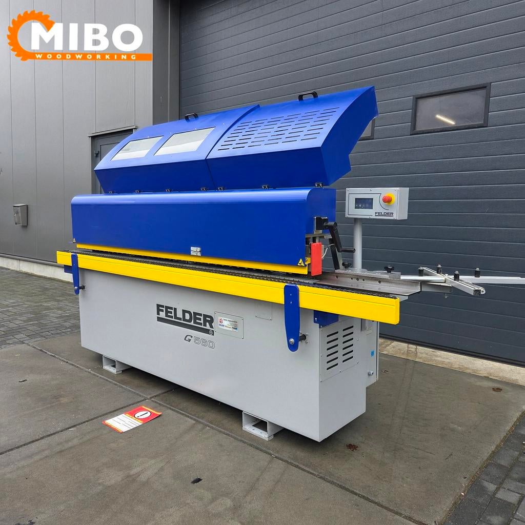 Felder kantenlijmer G560 met voorfrees vol opties compact **