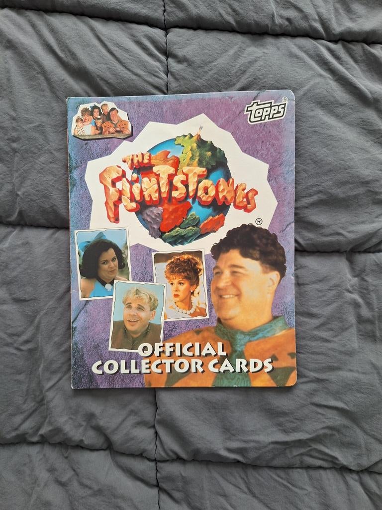oude flintstones kaarten,van de film, Ophalen of Verzenden, Gebruikt, Foto of Kaart