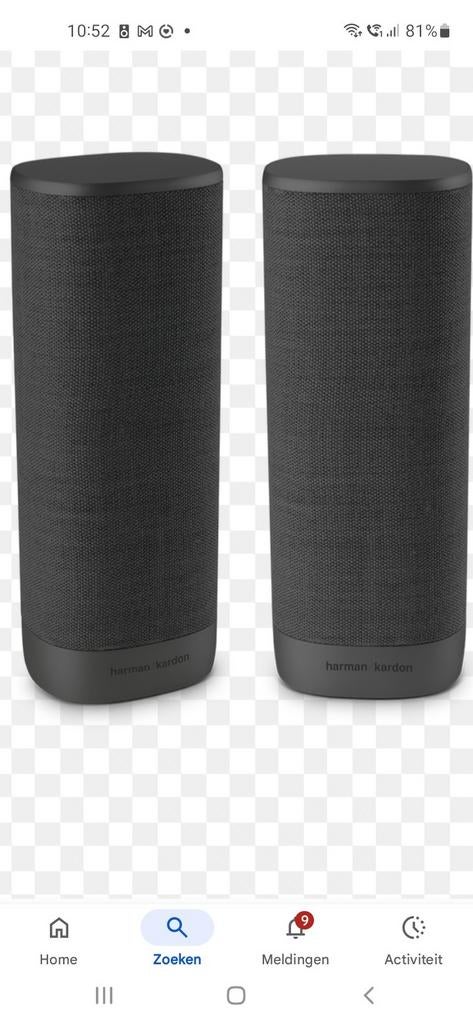 Gevraagd harman en kardon boxen, Audio, Tv en Foto, Luidsprekers, Ophalen of Verzenden, 120 watt of meer, Front, Rear of Stereo speakers