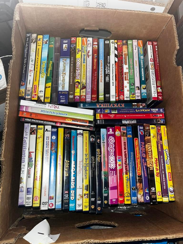 Dvd partij nederlandstalig kinderfilms, Cd's en Dvd's, Alle leeftijden, Ophalen of Verzenden, Zo goed als nieuw
