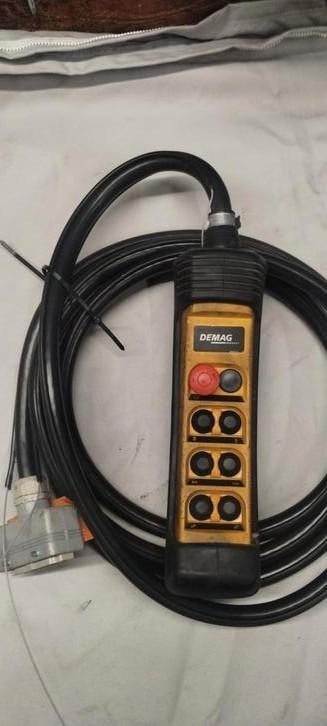 Demag kraanbediening met kabel en stekker, Ophalen of Verzenden, Gebruikt, Elektrisch