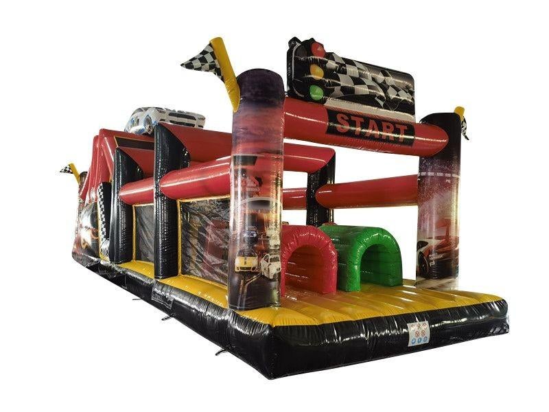 Te koop mooie nieuwe stormbaan racetrack 14x3,8 meter, Ophalen of Verzenden, Nieuw, Verjaardag