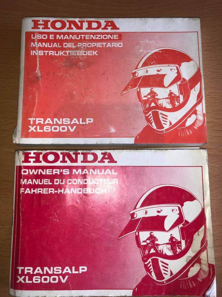 Diverse motorhandleidingen, Motoren, Handleidingen en Instructieboekjes, Ophalen of Verzenden, Honda