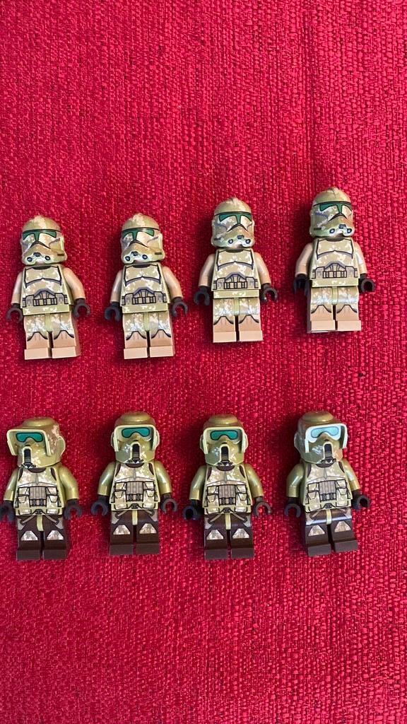 Lego Kashyyyk Trooper x8, Ophalen of Verzenden, Zo goed als nieuw