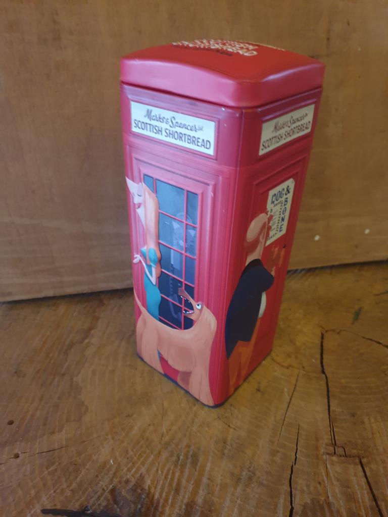 Vintage Marks & Spencer Shortbread Blik, Ophalen of Verzenden, Gebruikt