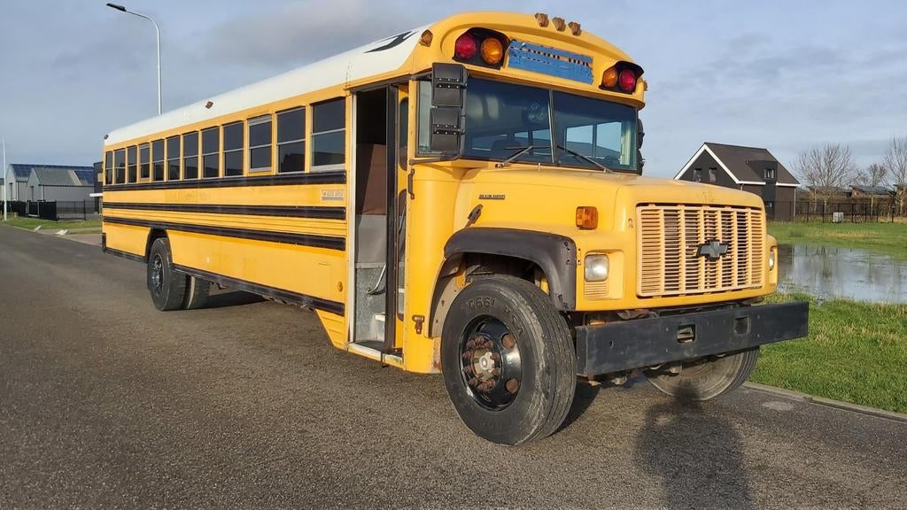 AMERIKAANSE school bus BENZINE/LPG, Auto's, Overige Auto's, Particulier, Ophalen