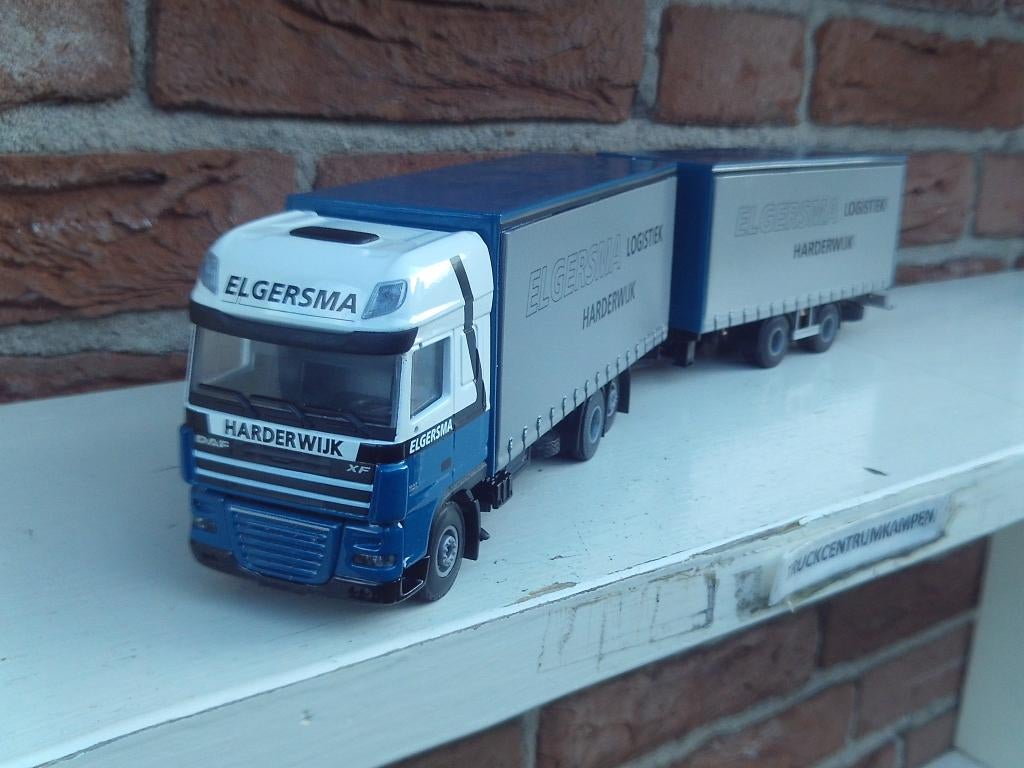 Lion  Toys  Daf  XF  van  Elgersma - Harderwijk., Ophalen of Verzenden, Nieuw, Bus of Vrachtwagen, Lion Toys