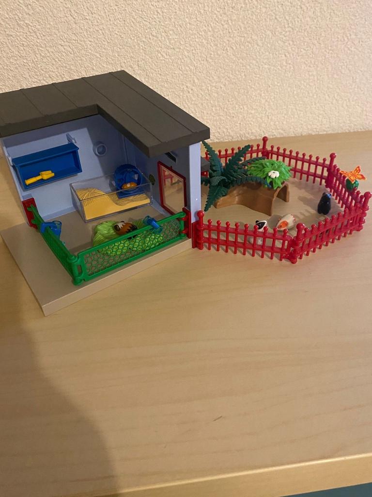 Playmobil Cavia verblijf, Kinderen en Baby's, Speelgoed | Playmobil, Ophalen of Verzenden, Zo goed als nieuw, Complete set