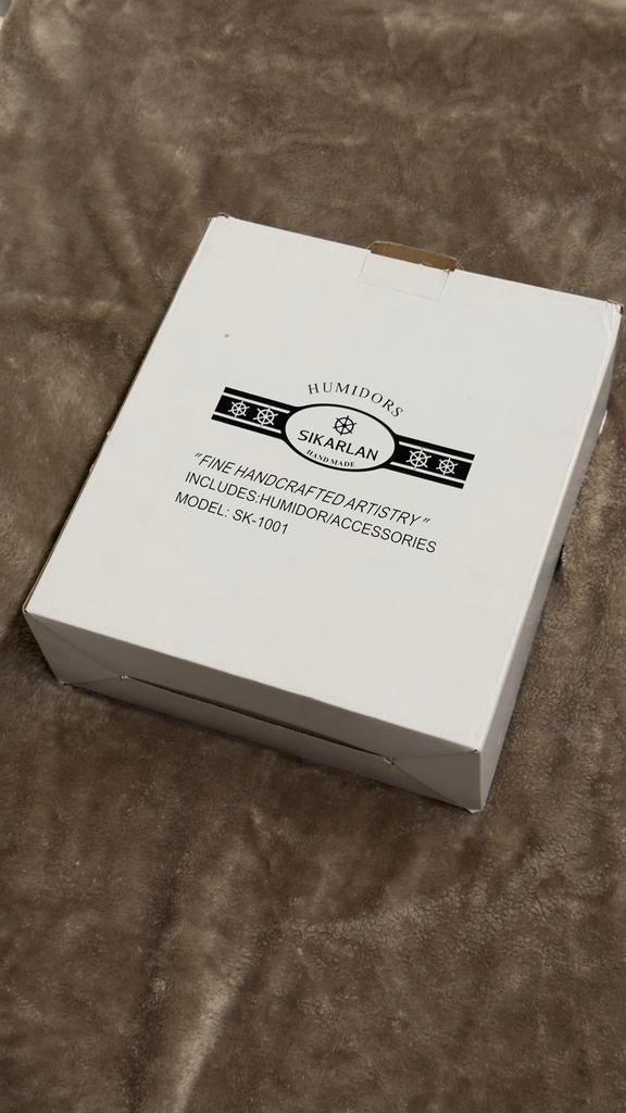 Sikarlan Humidor SK-1001 - Nieuw in doos, Ophalen of Verzenden