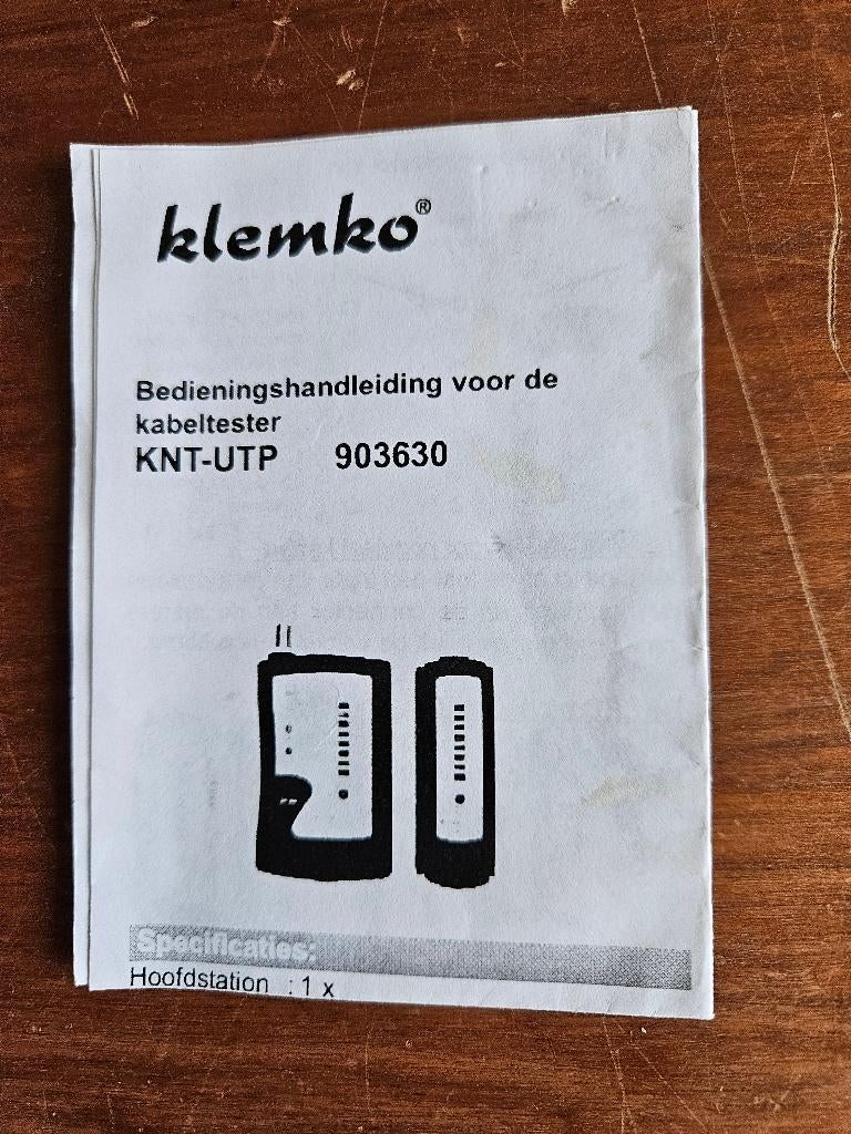 kabel tester, Ophalen of Verzenden, Zo goed als nieuw, Overige meters