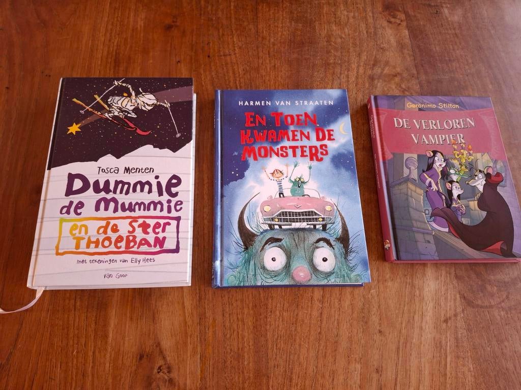 Dummie de mummie, Geronimo Stilton, Harmen v Straaten, Ophalen of Verzenden, Zo goed als nieuw, Fictie algemeen