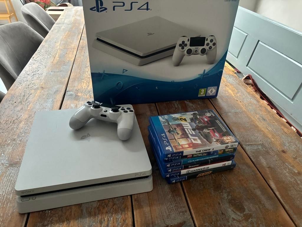 PlayStation 4 Slim, Spelcomputers en Games, Ophalen of Verzenden, Met 1 controller, Slim, 500 GB