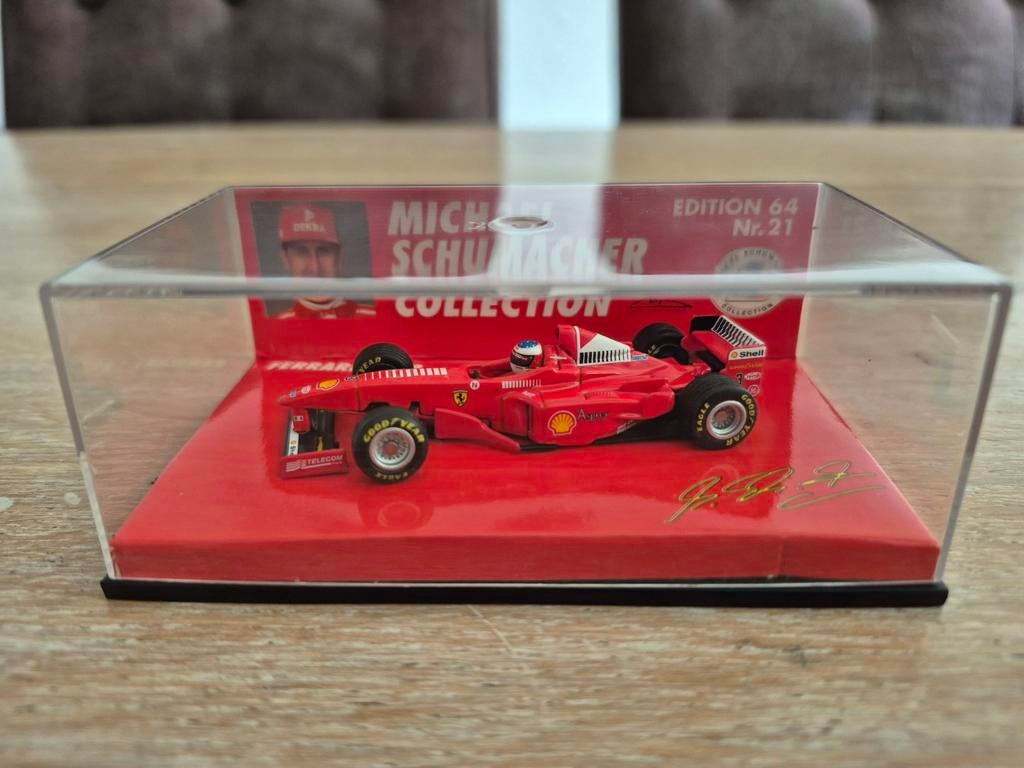 Michael Schumacher Ferrari 1998, Ophalen of Verzenden, Zo goed als nieuw, Formule 1