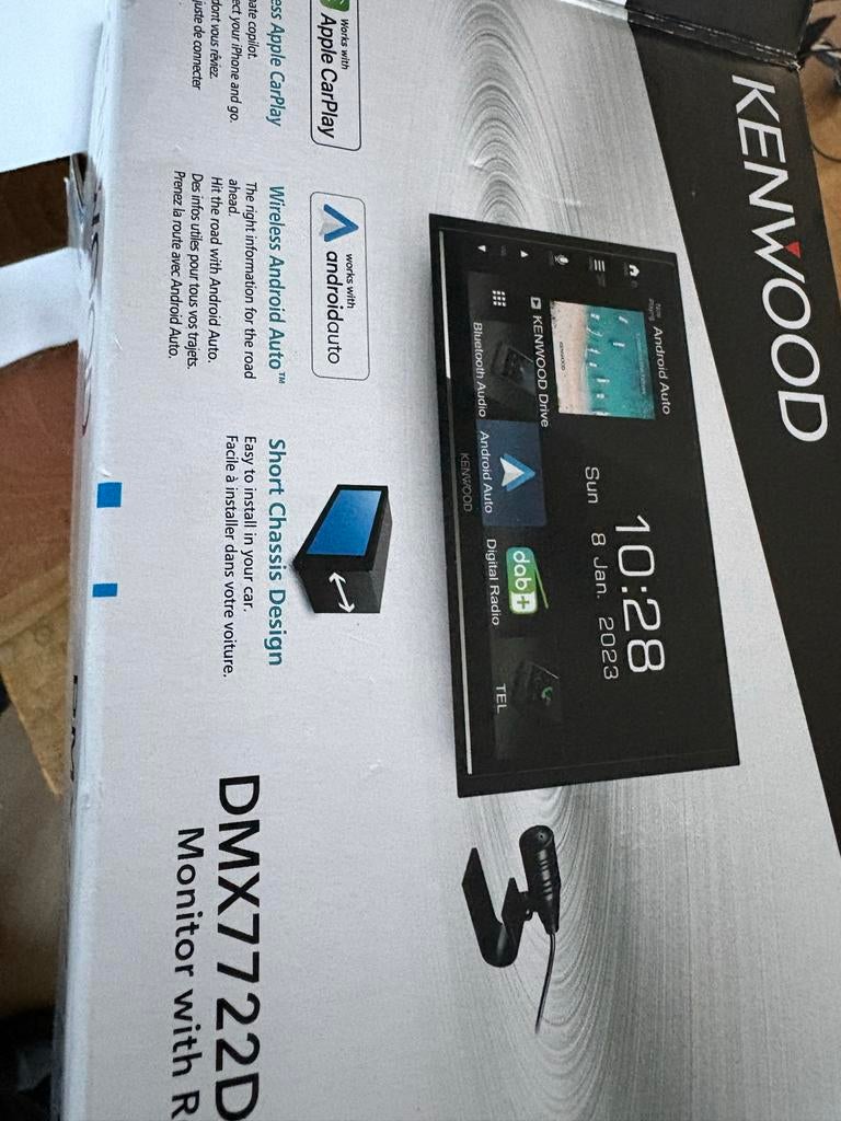 Kenwood autoradio/navigatie  voor VW/Seat/Skoda, Ophalen, Zo goed als nieuw