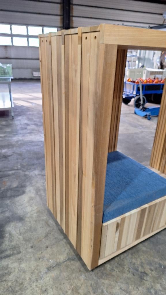 rustruimte beschermhoek belcel op zwenkwielen, Ophalen, Zo goed als nieuw, Industriepark 2a 9351PA Leek, H.O.Albert Ale Slotema