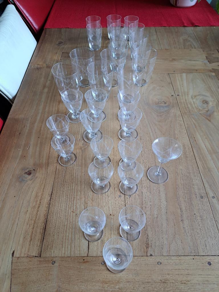 Gegraveerd glaswerk, Antiek en Kunst, Ophalen