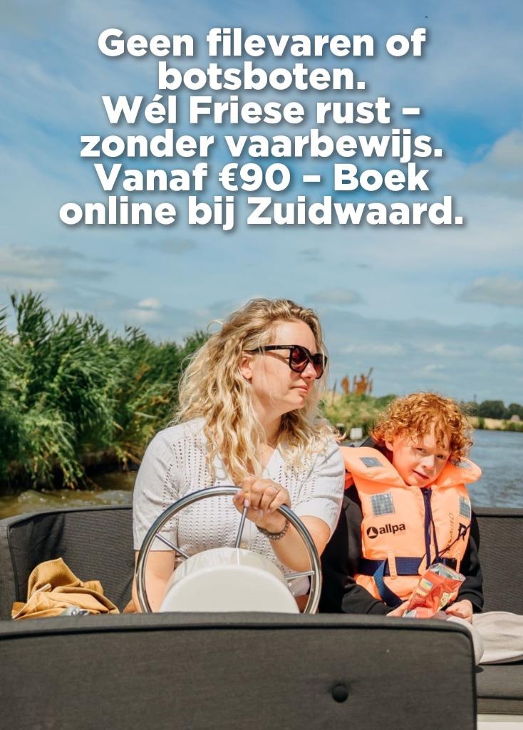 Sloep of motorboot huren Makkum vaarbewijsvrij, Sloep of Motorboot