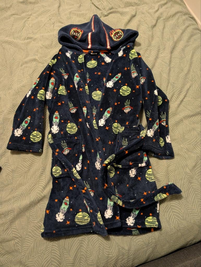 Badjas Hema raket 122/128, Ophalen, Jongen of Meisje, Nacht- of Onderkleding