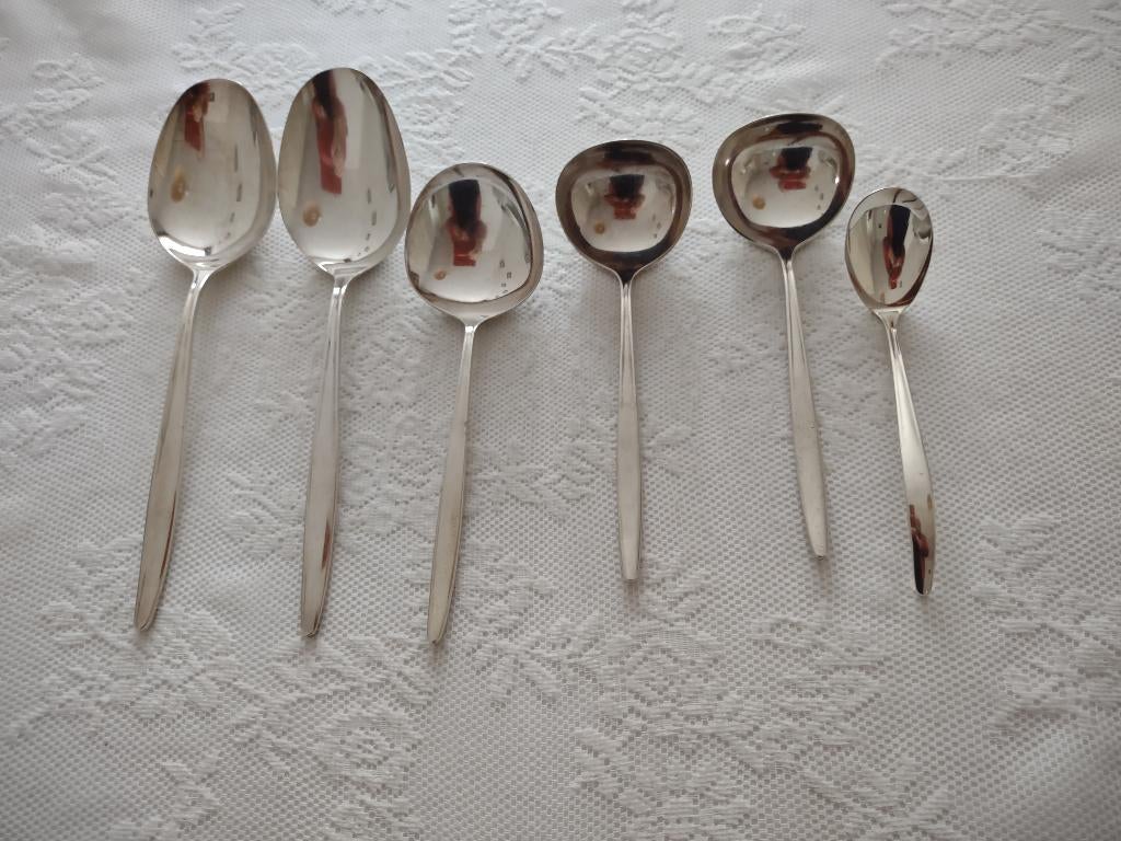 gero 100 (zilvium) model 234 (excellence) bestekdelen, Antiek en Kunst, Antiek | Bestek, Ophalen of Verzenden