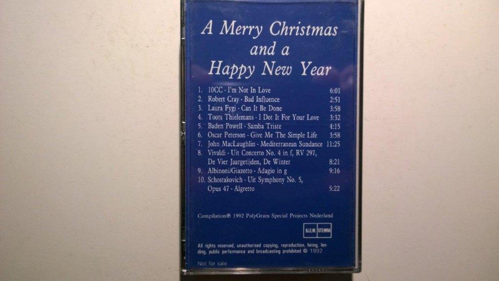 A Merry Christmas (DCC), Cd's en Dvd's, Cassettebandjes, Luiksingel 25 1066JH Amsterdam, Sales@cddelaer.nl, Ophalen of Verzenden