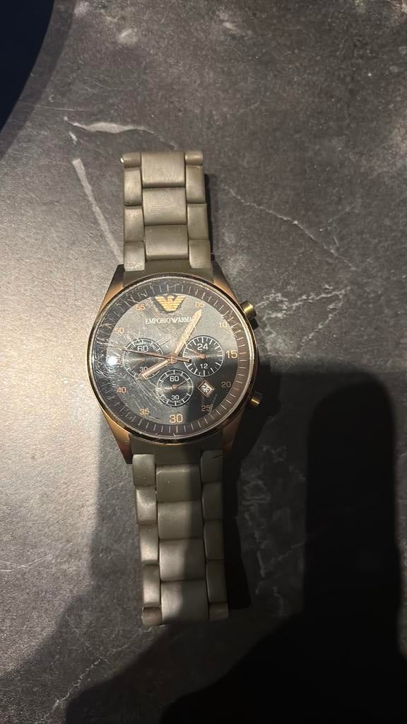 Horloge, Ophalen, Zo goed als nieuw, Staal, Overige merken