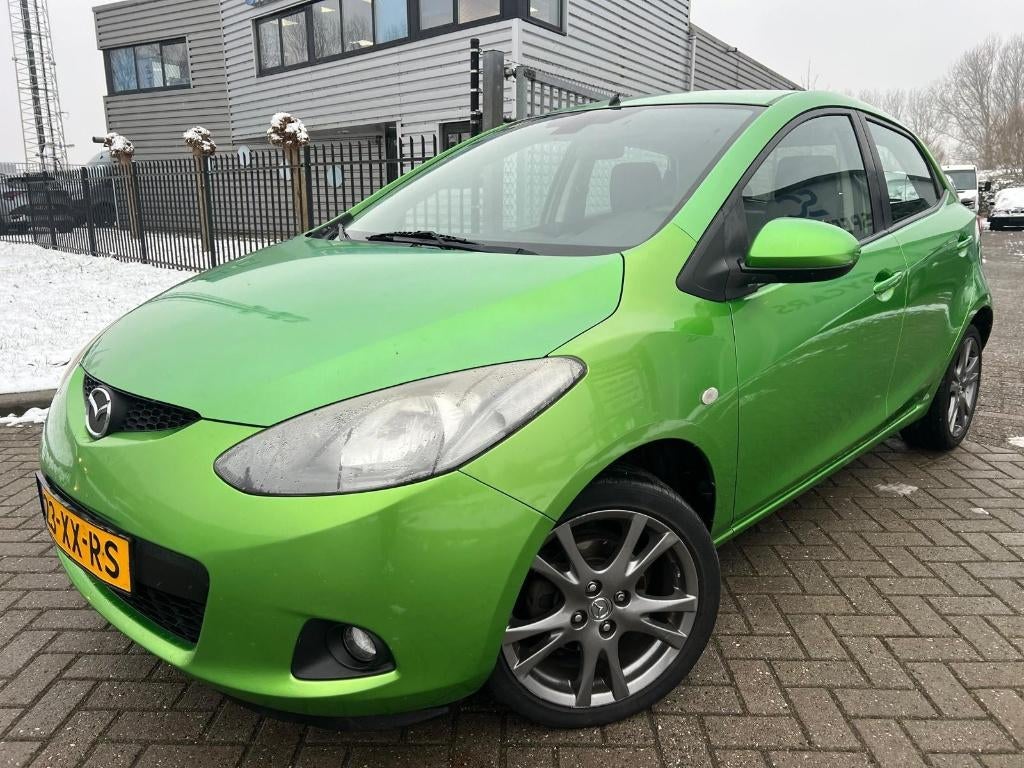 Mazda 2 1.3 5DRS 2008 Cruise Airco Stoelverwarming N.A.P, Voorwielaandrijving, Stof, 4 cilinders, Origineel Nederlands