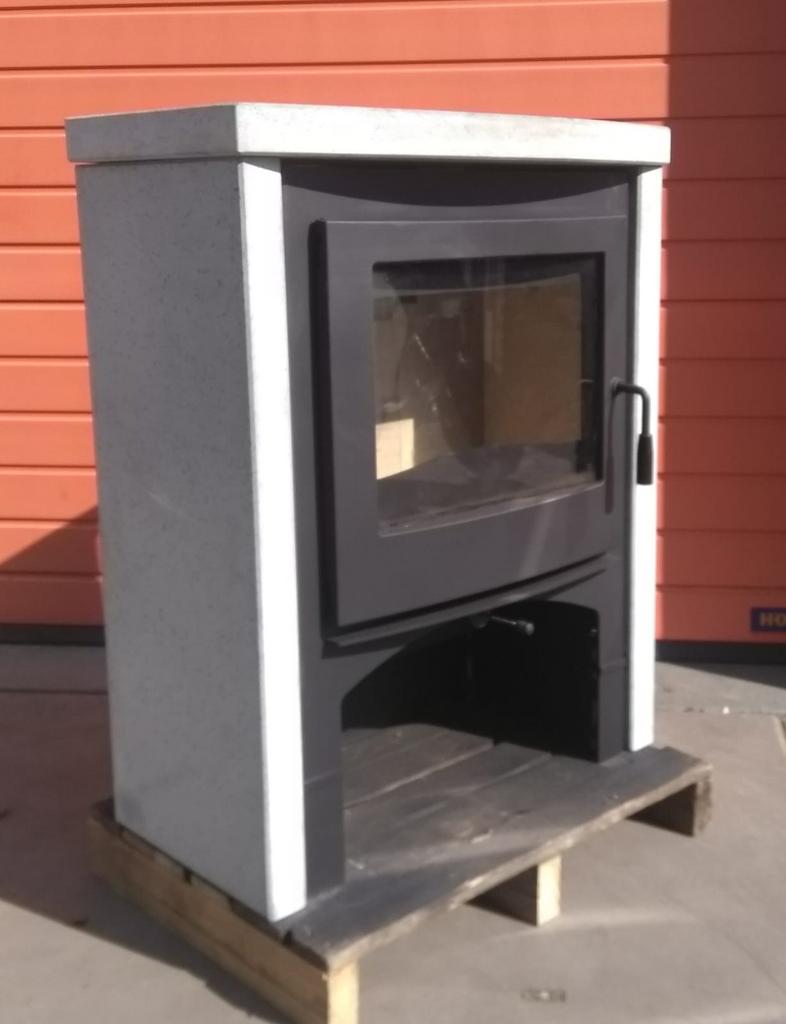 Demomodel NODIC FIRE cottage speksteen houtkachel 2/11 kW, Ophalen of Verzenden