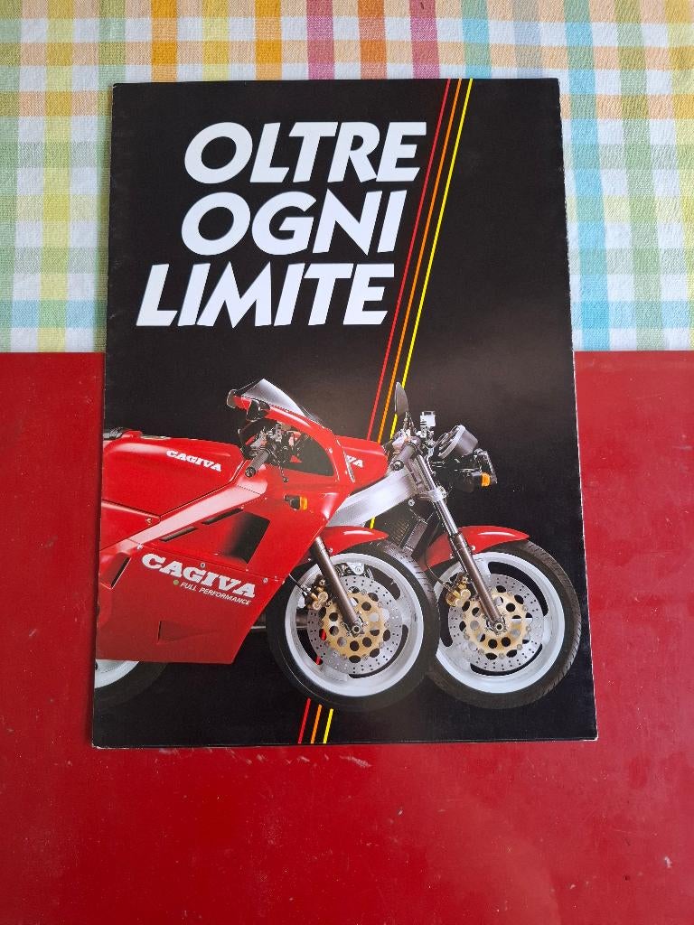 Cagiva Mito 125 tweetakt - introfolder 1989, Verzenden, Nieuw, Overige merken, Cagiva Group