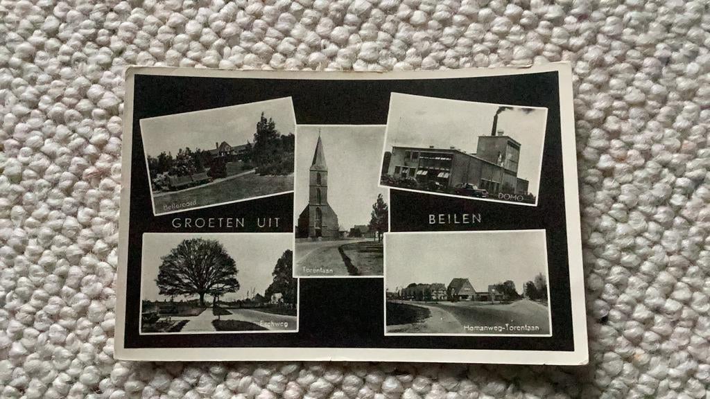 Ansichtkaart Beilen 1951 939, Verzamelen, Ophalen of Verzenden, 1940 tot 1960, Gelopen, Drenthe