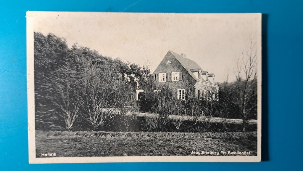 Hemrik Jeugdherberg it Swellenêst 1939, Ophalen of Verzenden, 1920 tot 1940, Gelopen, Friesland