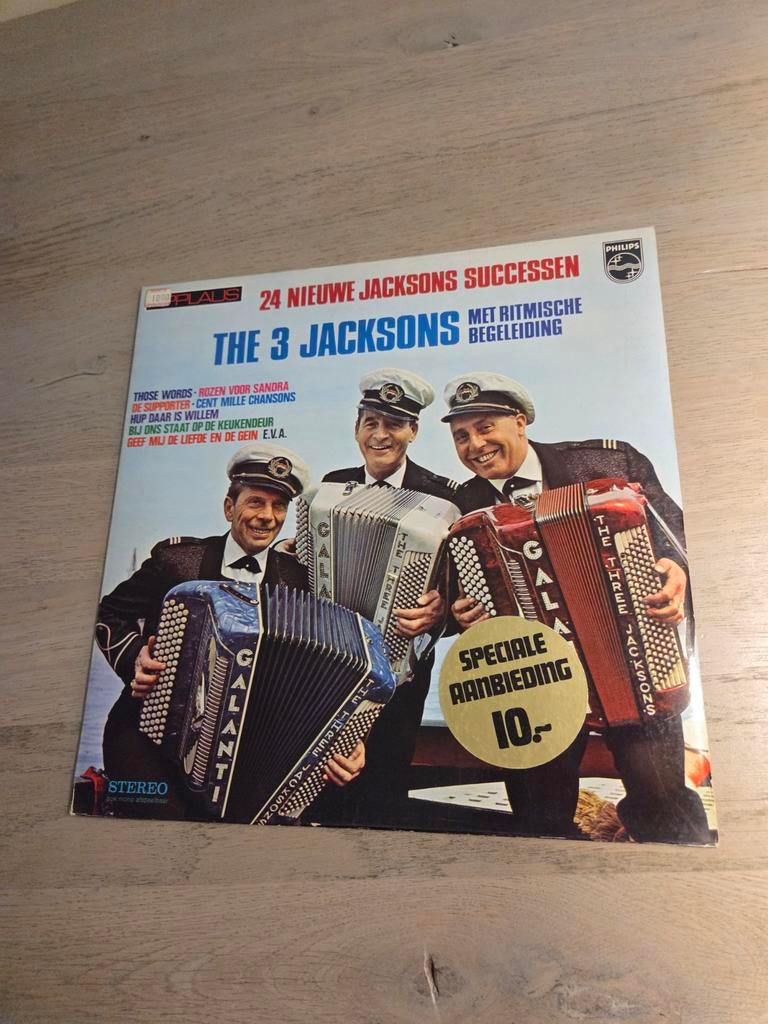 The 3 Jacksons - 24 Nieuwe Jacksons Successen LP, Ophalen of Verzenden, Gebruikt, 12 inch, Europees
