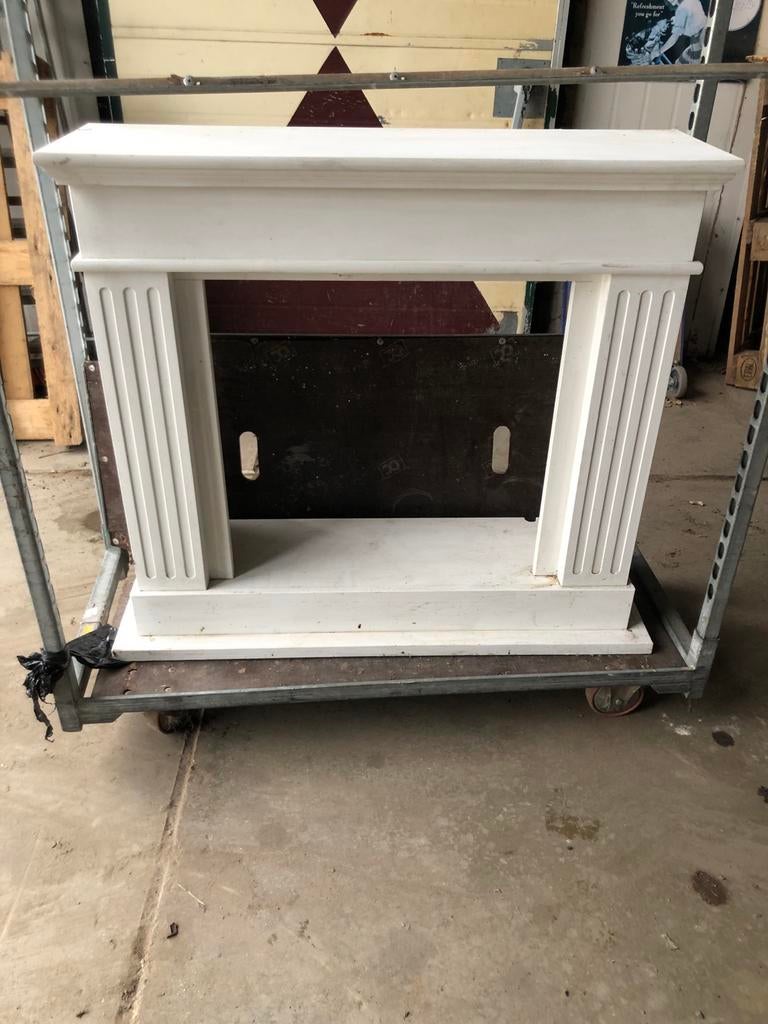 Witte Schouw Houtkachel, Houtkachel, Ophalen of Verzenden, Zo goed als nieuw, Vrijstaand