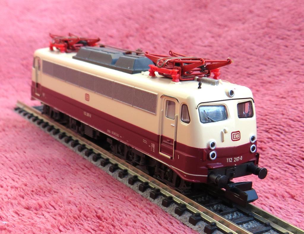 Minitrix 12447. DB BR 112, Hobby en Vrije tijd, Modeltreinen | N-Spoor, Trix, Ophalen of Verzenden, Zo goed als nieuw, Gelijkstroom