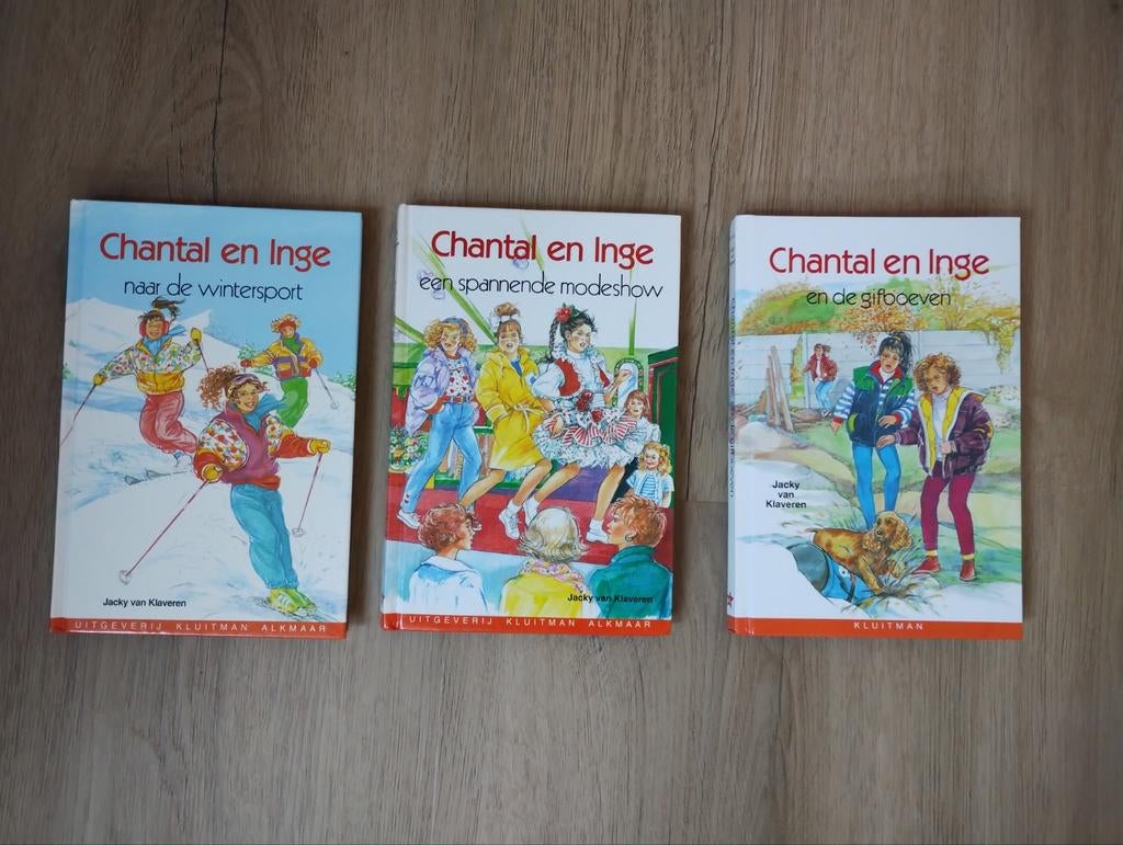 Serie: Chantal en Inge 3 stuks, Ophalen of Verzenden, Gelezen, Jacky van Klaveren, Fictie algemeen